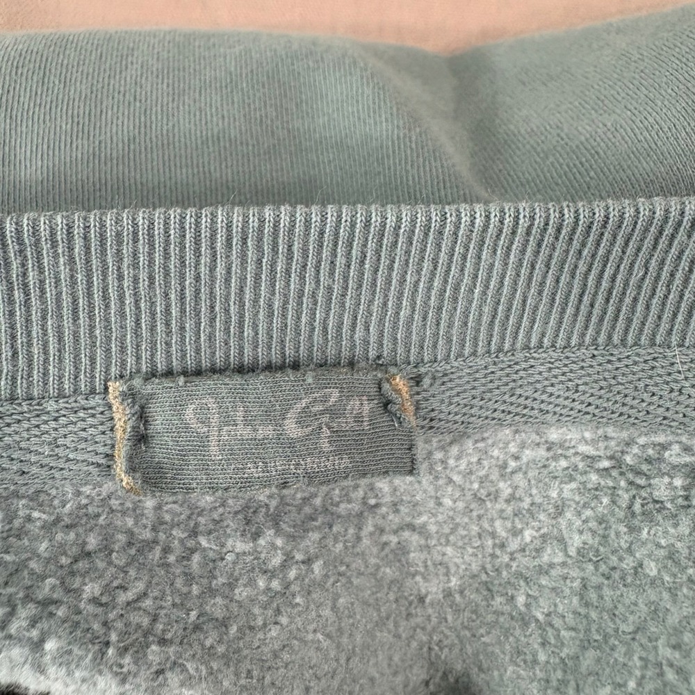 J. Galt Sweatshirt Mens OS Green Yosemite Sierra Nevada Bear Graphic Pullover - Picture 6 of 10